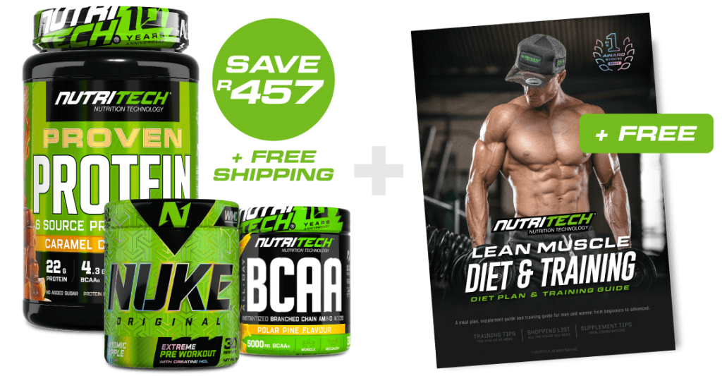 Supplement Stack for Lean Muscle Results - Horizontal
