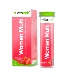 vitatech women multi vitamin and mineral effervescent