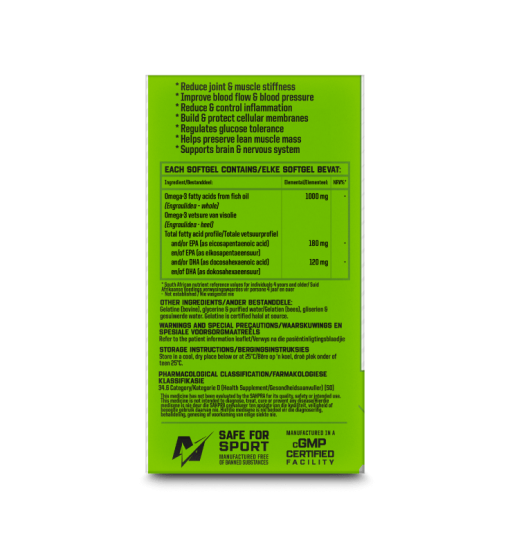 nutritech omega 3 fish oil supplement